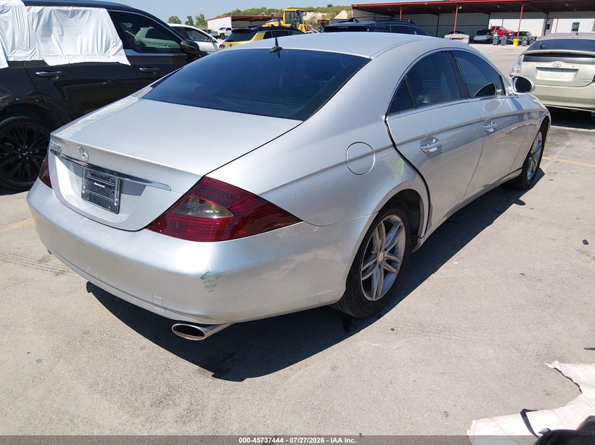 2006 Mercedes-benz Cls-class VIN WDDDJ75X76A009543 IAAI salvage auction — NORMAL WEAR, Clear (Texas), sold $250 on 2026-08-13 (photo 4)