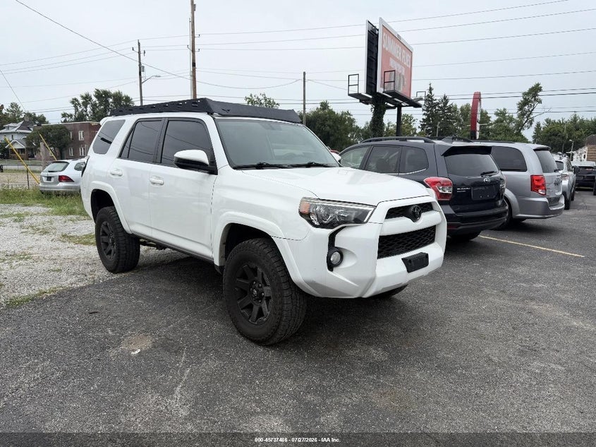 2017 Toyota 4runner VIN JTEBU5JR5H5441916 IAAI salvage auction — NORMAL WEAR, Clear (Washington), sold $25 on 2026-07-29 (photo 1)