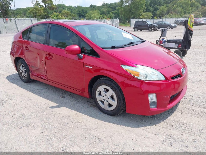 2011 Toyota Prius VIN JTDKN3DU6B0270040 IAAI salvage auction — RIGHT REAR, Clear (New Jersey), sold $225 on 2026-07-28 (photo 1)