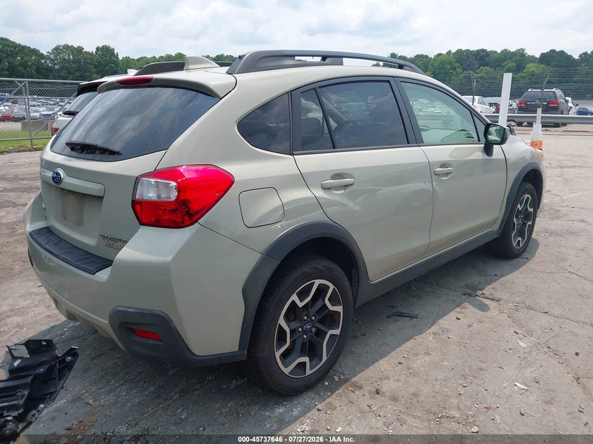 2016 Subaru Crosstrek VIN JF2GPAKC1G8207257 IAAI salvage auction — NORMAL WEAR, Clear (North Carolina), sold $1,050 on 2026-07-30 (photo 4)