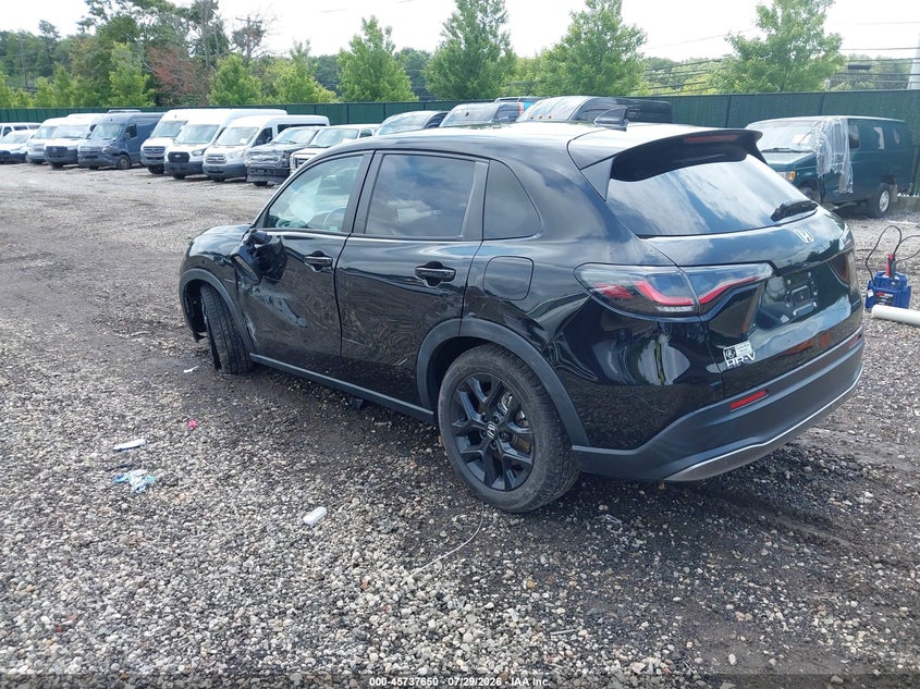 2023 Honda Hr-v VIN 3CZRZ2H52PM729093 IAAI salvage auction — LEFT SIDE, Salvage Title, sold $8,950 on 2026-08-25 (photo 3)