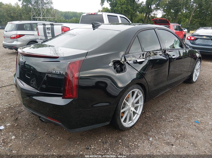 2016 Cadillac Ats VIN 1G6AH5RX5G0153528 IAAI salvage auction — SIDE, Salvage (Indiana), sold $3,600 on 2026-08-23 (photo 4)