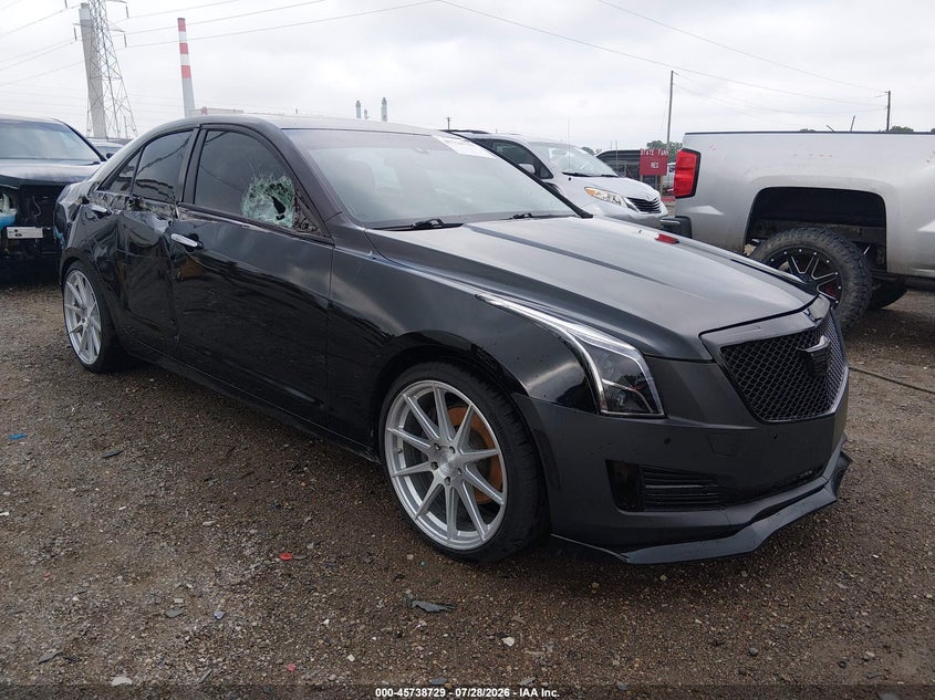 2016 Cadillac Ats VIN 1G6AH5RX5G0153528 IAAI salvage auction — SIDE, Salvage (Indiana), sold $3,600 on 2026-08-23 (photo 6)