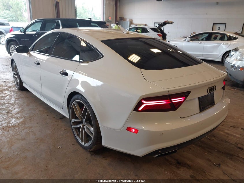 2017 Audi A7 VIN WAUW3AFC8HN009260 IAAI salvage auction — FRONT END, Clear (Michigan), sold $9,150 on 2026-08-25 (photo 3)