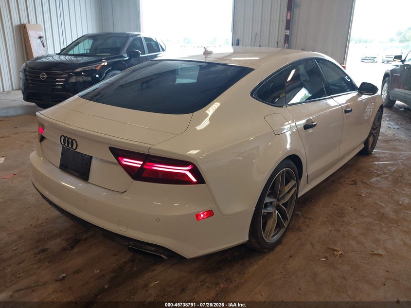 2017 Audi A7 VIN WAUW3AFC8HN009260 IAAI salvage auction — FRONT END, Clear (Michigan), sold $9,150 on 2026-08-25 (photo 4)