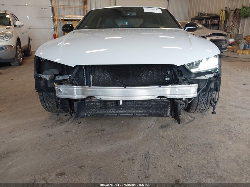 2017 Audi A7 VIN WAUW3AFC8HN009260 IAAI salvage auction — FRONT END, Clear (Michigan), sold $9,150 on 2026-08-25 (photo 6)