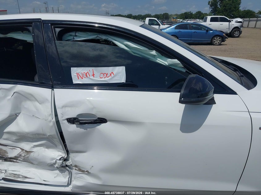 2023 Audi A4 VIN WAUEAAF44PA035175 IAAI salvage auction — SIDE, Wait Title, sold $25 on 2026-09-05 (photo 5)