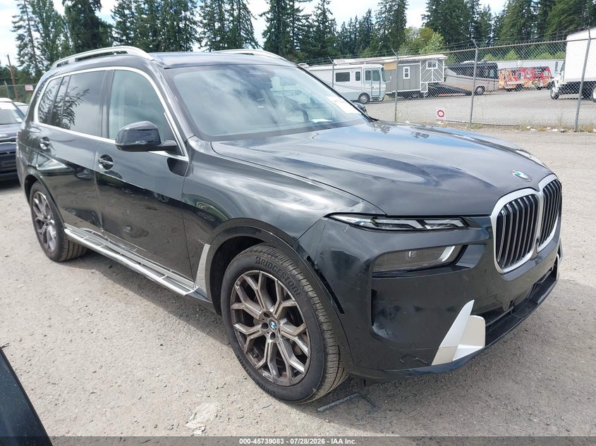 2026 BMW X7 VIN 5UX23EM08T9070061 — IAAI salvage auction photo