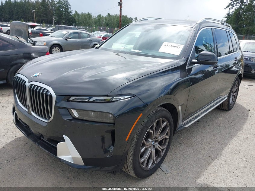 2026 BMW X7 VIN 5UX23EM08T9070061 IAAI salvage auction — FRONT END, Enterprise Vehicles Clear Only (Arizona), sold $42,250 on 2026-08-01 (photo 2)