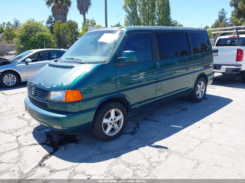 2002 Volkswagen Eurovan VIN WV2KB47002H061841 IAAI salvage auction — NORMAL WEAR, Clear - Dealer Only (California), sold $225 on 2026-08-03 (photo 2)