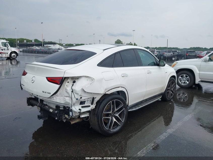 2021 Mercedes-benz Amg gle coupe VIN 4JGFD6BB3MA446011 IAAI salvage auction — REAR END, Salvage Title, sold $32,250 on 2026-08-31 (photo 4)