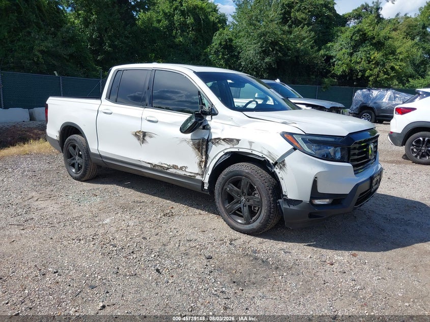 2021 Honda Ridgeline VIN 5FPYK3F83MB006949 — IAAI salvage auction photo
