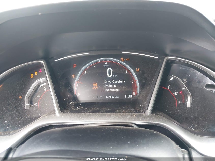 2021 Honda Civic VIN 19XFC2F83ME003546 IAAI salvage auction — FRONT END, Salvage Title, sold $3,750 on 2026-08-19 (photo 7)