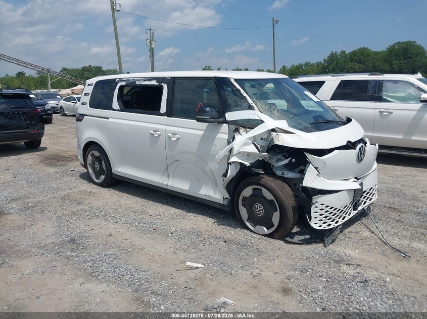 2025 Volkswagen Id. buzz VIN WVGAWVEB4SH013814 IAAI salvage auction — FRONT END, Clear (Virginia), sold $25 on 2026-07-31 (photo 1)
