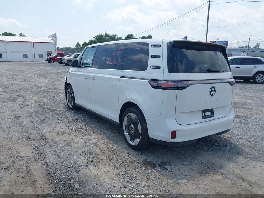 2025 Volkswagen Id. buzz VIN WVGAWVEB4SH013814 IAAI salvage auction — FRONT END, Clear (Virginia), sold $25 on 2026-07-31 (photo 3)