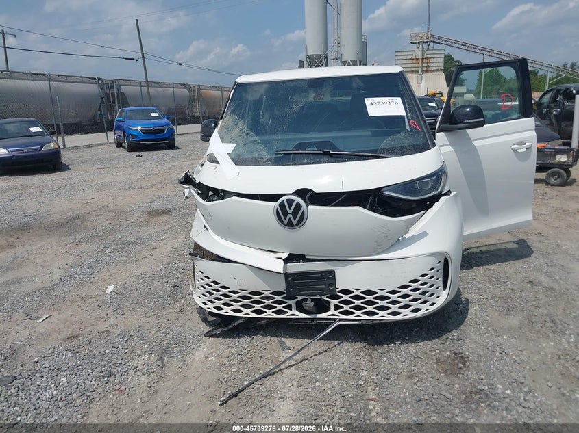 2025 Volkswagen Id. buzz VIN WVGAWVEB4SH013814 IAAI salvage auction — FRONT END, Clear (Virginia), sold $25 on 2026-07-31 (photo 6)