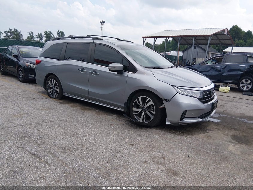2023 Honda Odyssey VIN 5FNRL6H81PB020698 — IAAI salvage auction photo