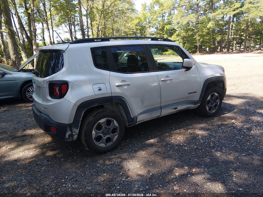 2016 Jeep Renegade VIN ZACCJBBW7GPD62130 IAAI salvage auction — NORMAL WEAR, Salvage Title, sold $1,800 on 2026-08-12 (photo 4)