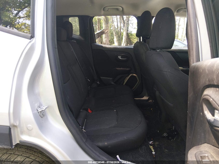 2016 Jeep Renegade VIN ZACCJBBW7GPD62130 IAAI salvage auction — NORMAL WEAR, Salvage Title, sold $1,800 on 2026-08-12 (photo 8)
