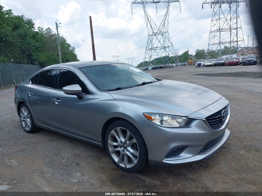 2014 Mazda 6 VIN JM1GJ1V56E1108713 IAAI salvage auction — NORMAL WEAR, Clear (Pennsylvania), sold $2,600 on 2026-07-31 (photo 1)