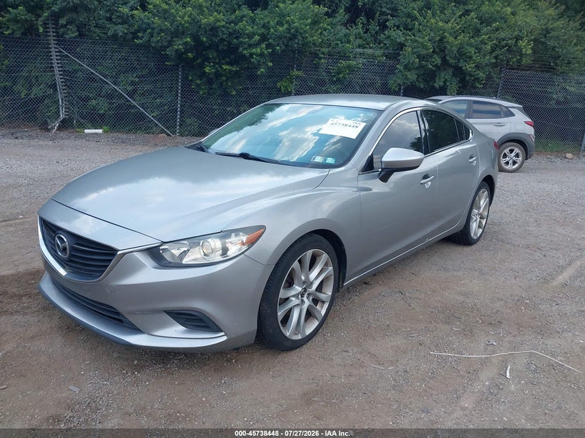 2014 Mazda 6 VIN JM1GJ1V56E1108713 IAAI salvage auction — NORMAL WEAR, Clear (Pennsylvania), sold $2,600 on 2026-07-31 (photo 2)