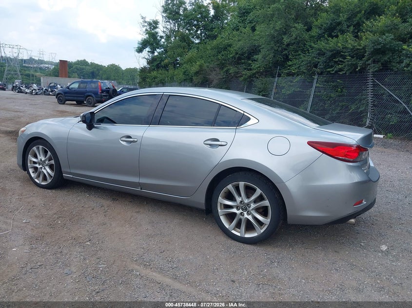 2014 Mazda 6 VIN JM1GJ1V56E1108713 IAAI salvage auction — NORMAL WEAR, Clear (Pennsylvania), sold $2,600 on 2026-07-31 (photo 3)