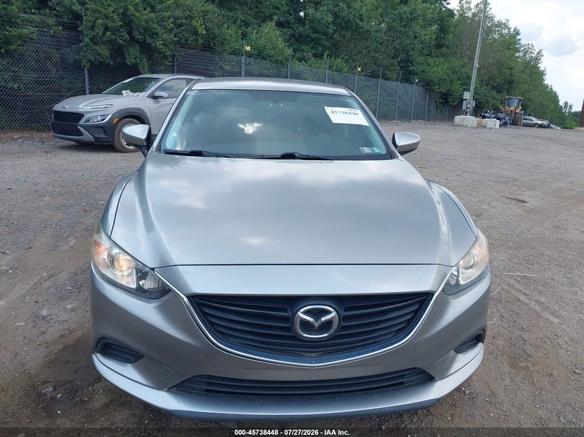 2014 Mazda 6 VIN JM1GJ1V56E1108713 IAAI salvage auction — NORMAL WEAR, Clear (Pennsylvania), sold $2,600 on 2026-07-31 (photo 6)