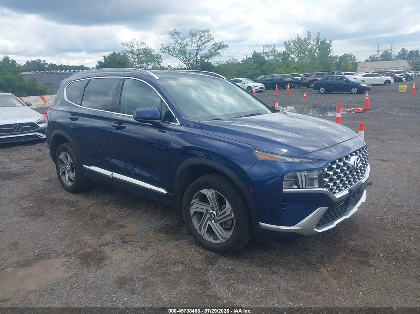 2021 Hyundai Santa fe VIN 5NMS2DAJ8MH310386 — IAAI salvage auction photo