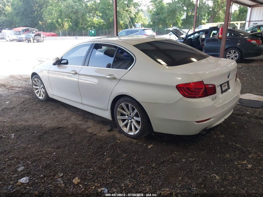 2014 BMW 5er VIN WBA5B1C59ED481330 IAAI salvage auction — NORMAL WEAR, Clear (Georgia), sold $1,100 on 2026-08-21 (photo 3)