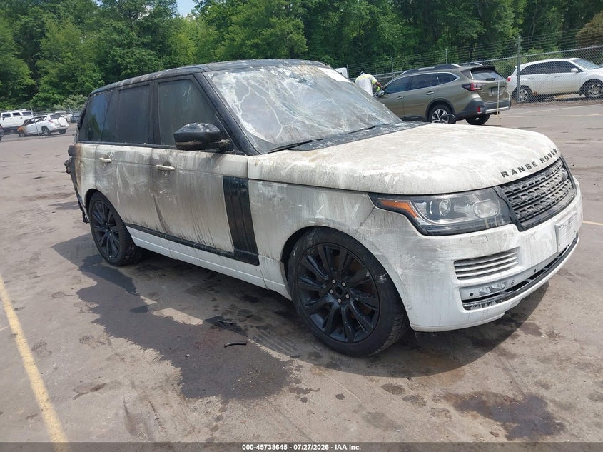 2014 Land rover RANGE ROVER VIN SALGS2EF9EA137000 IAAI salvage auction — NORMAL WEAR, Clear (Massachusetts), sold $450 on 2026-07-30 (photo 1)