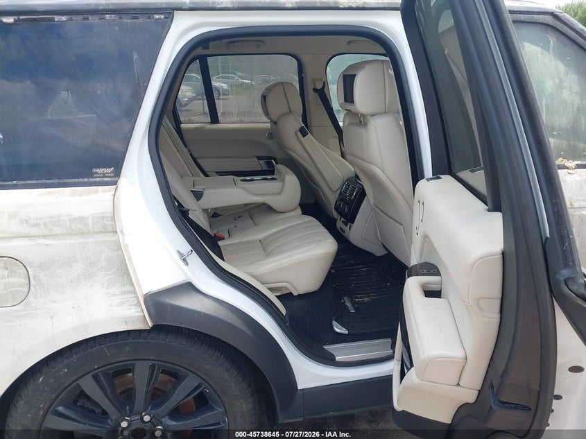 2014 Land rover RANGE ROVER VIN SALGS2EF9EA137000 IAAI salvage auction — NORMAL WEAR, Clear (Massachusetts), sold $450 on 2026-07-30 (photo 8)