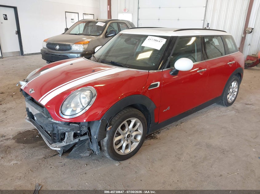 2017 Mini Clubman VIN WMWLU1C50H2F28099 IAAI salvage auction — FRONT END, Salvage Title, sold $1,600 on 2026-08-19 (photo 2)