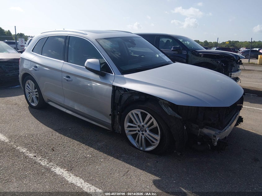 2018 Audi Q5 VIN WA1BNAFY1J2048832 — IAAI salvage auction photo