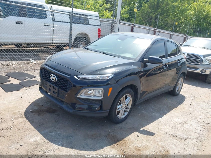 2020 Hyundai Kona VIN KM8K1CAA0LU554324 IAAI salvage auction — REAR END, Clear (Oklahoma), sold $3,450 on 2026-08-01 (photo 2)