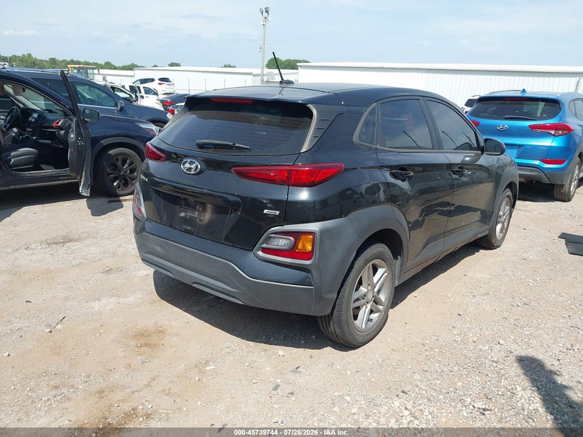 2020 Hyundai Kona VIN KM8K1CAA0LU554324 IAAI salvage auction — REAR END, Clear (Oklahoma), sold $3,450 on 2026-08-01 (photo 4)