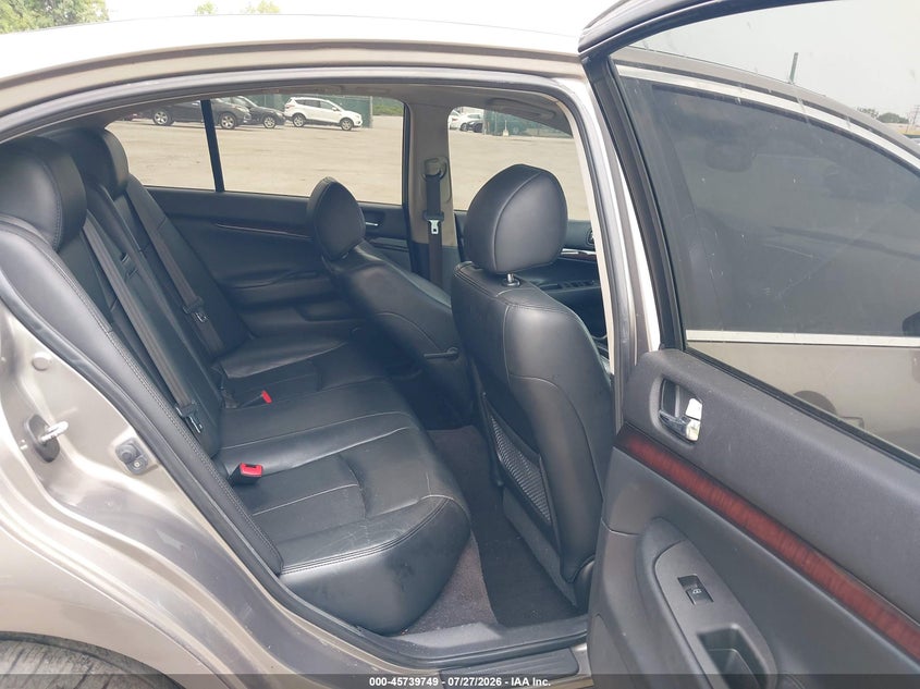 2012 Infiniti G VIN JN1CV6AR5CM682212 IAAI salvage auction — NORMAL WEAR, Clear (Virginia), sold $1,100 on 2026-08-01 (photo 8)