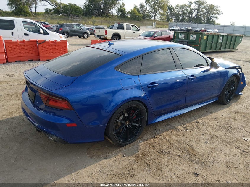 2016 Audi Rs7 VIN WUAW2AFC1GN903897 IAAI salvage auction — FRONT END, Salvage Title, sold $16,000 on 2026-09-03 (photo 4)