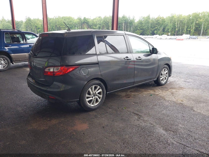 2014 Mazda 5 VIN JM1CW2BL2E0174724 IAAI salvage auction — NORMAL WEAR, Clear (New York), sold $700 on 2026-08-01 (photo 4)