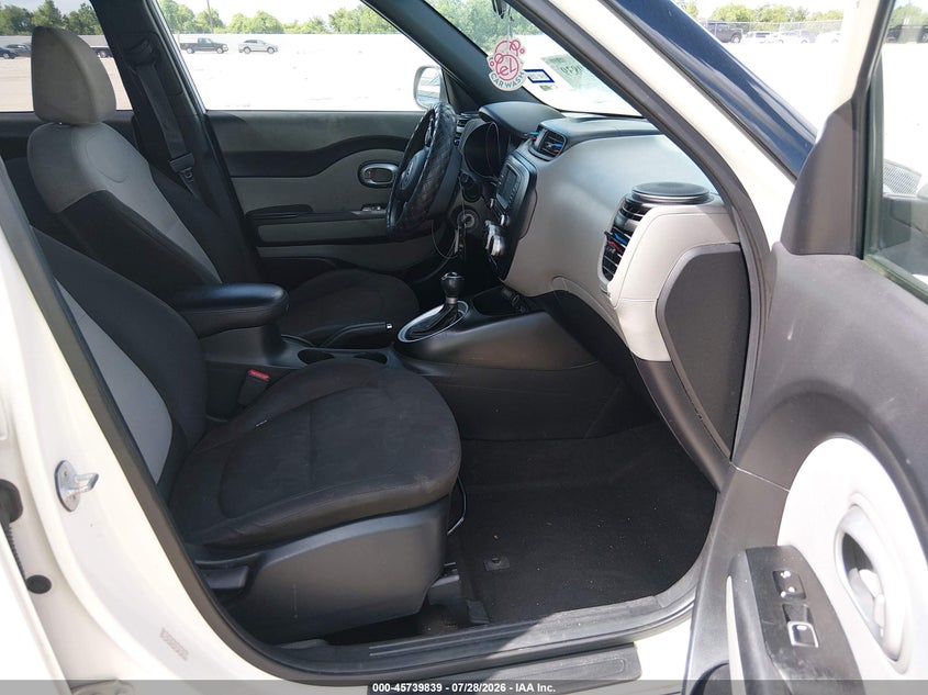 2019 Kia Soul VIN KNDJN2A29K7683053 IAAI salvage auction — FRONT END, Original (Texas), sold $775 on 2026-07-31 (photo 5)