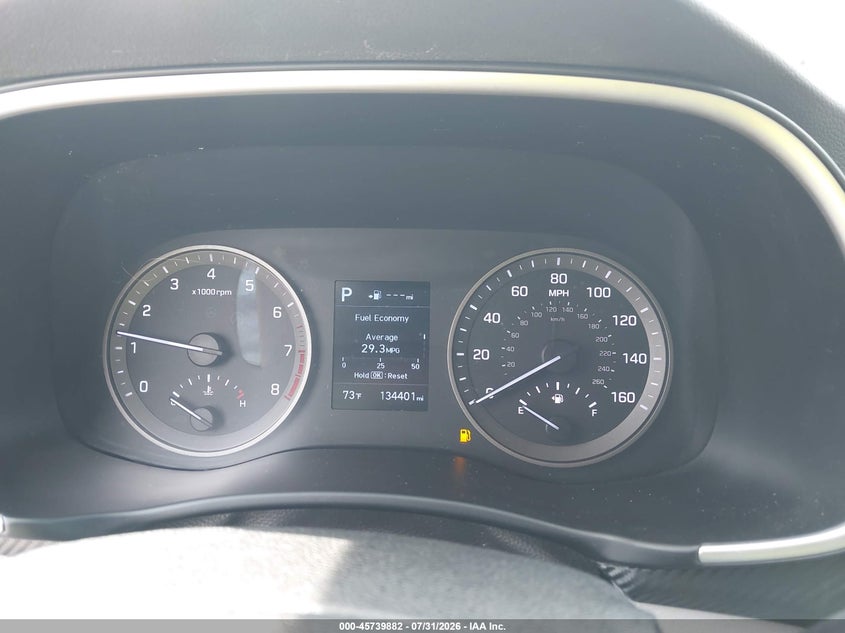 2019 Hyundai Tucson VIN KM8J23A47KU845162 IAAI salvage auction — REAR END, Salvage Title, sold $2,800 on 2026-08-24 (photo 7)