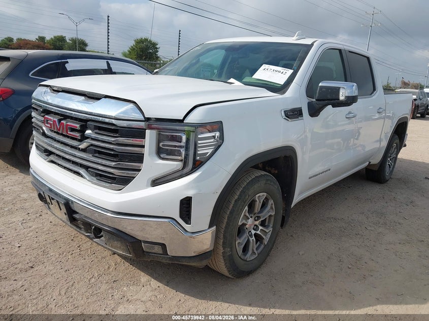 2025 Gmc Sierra 1500 VIN 3GTPHDED3SG247022 IAAI salvage auction — ENGINE DAMAGE, Enterprise Vehicles Clear Only (Texas), sold $28,500 on 2026-08-17 (photo 2)