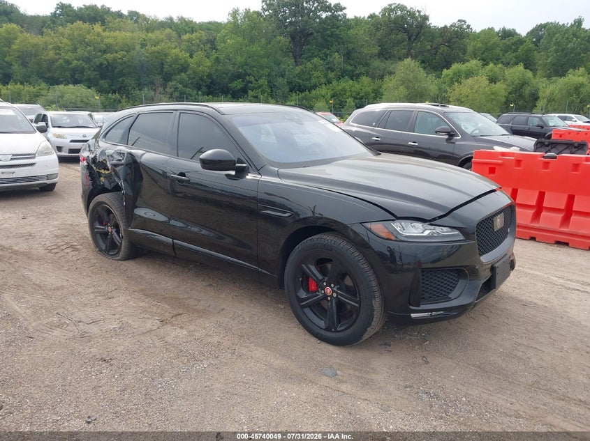 2020 Jaguar F-pace VIN SADCM2FV6LA659672 — IAAI salvage auction photo