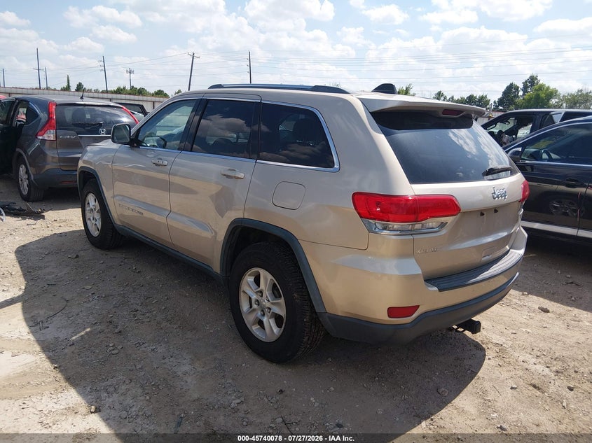 2014 Jeep Grand cherokee VIN 1C4RJEAG5EC160183 IAAI salvage auction — NORMAL WEAR, Salvage Title, sold $2,400 on 2026-08-02 (photo 3)