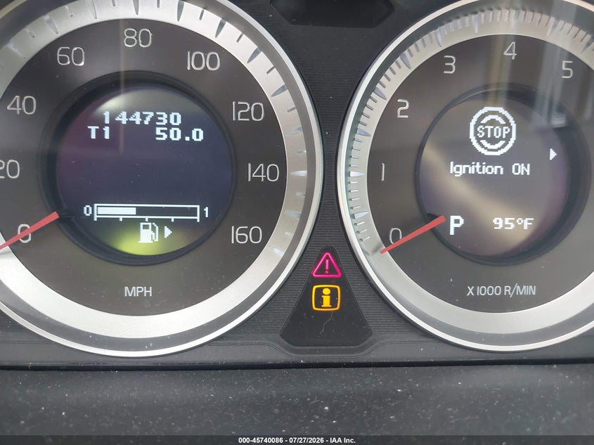 2012 Volvo S60 VIN YV1622FS6C2134166 IAAI salvage auction — UNDERCARRIAGE, Salvage Title, sold $25 on 2026-08-21 (photo 7)