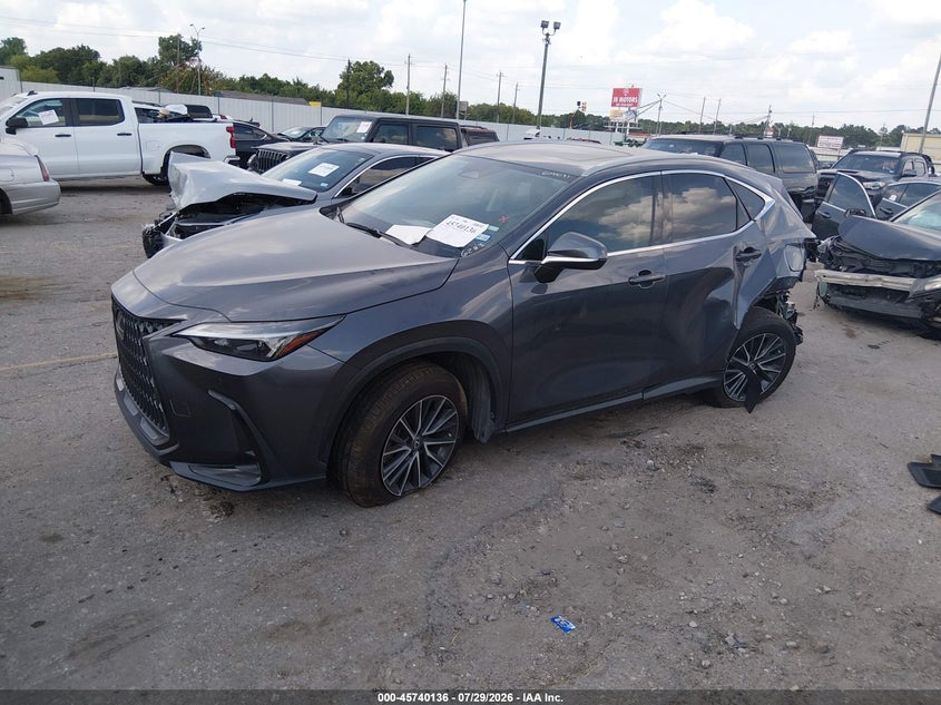 2024 Lexus Nx VIN 2T2GDCAZ0RC006283 IAAI salvage auction — LEFT REAR, Salvage Title, sold $12,700 on 2026-09-16 (photo 2)
