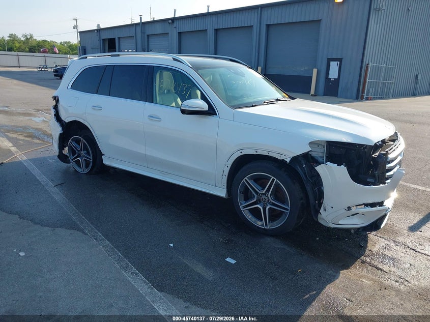 2025 Mercedes-benz Gls-klasse VIN 4JGFF5KE8SB276640 — IAAI salvage auction photo