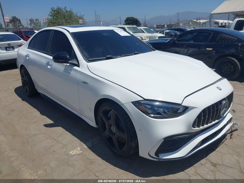 2026 Mercedes-benz C class VIN W1KAF8HB6TR309520 — IAAI salvage auction photo