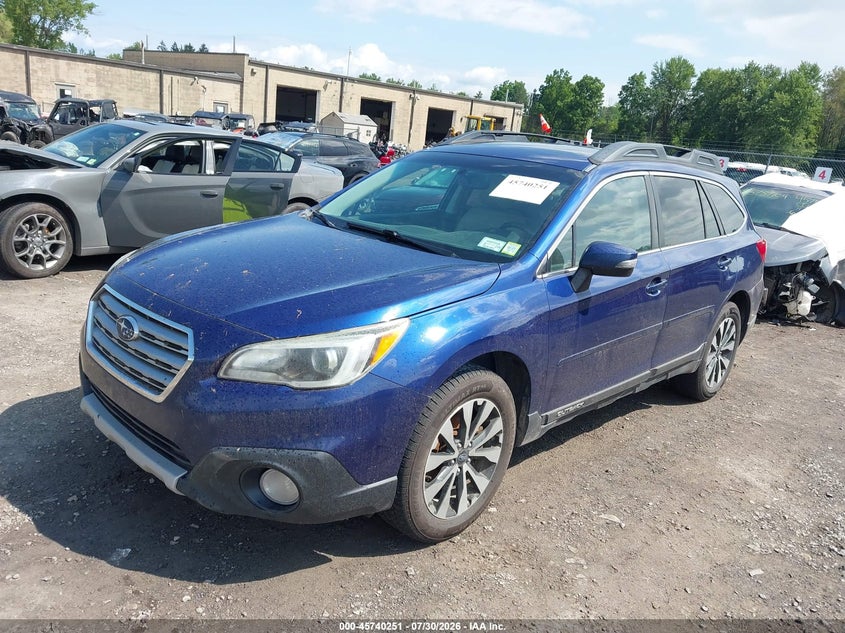 2015 Subaru Outback VIN 4S4BSALCXF3225527 IAAI salvage auction — NORMAL WEAR, Clear (New York), sold $1,325 on 2026-08-25 (photo 2)