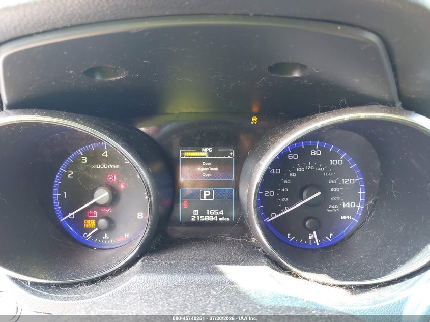 2015 Subaru Outback VIN 4S4BSALCXF3225527 IAAI salvage auction — NORMAL WEAR, Clear (New York), sold $1,325 on 2026-08-25 (photo 7)