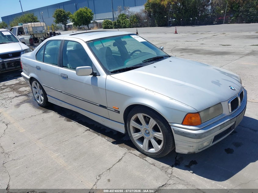1998 BMW 3 series VIN WBACD4326WAV64600 IAAI salvage auction — NORMAL WEAR, Clear - Dealer Only (California), sold $725 on 2026-08-03 (photo 1)